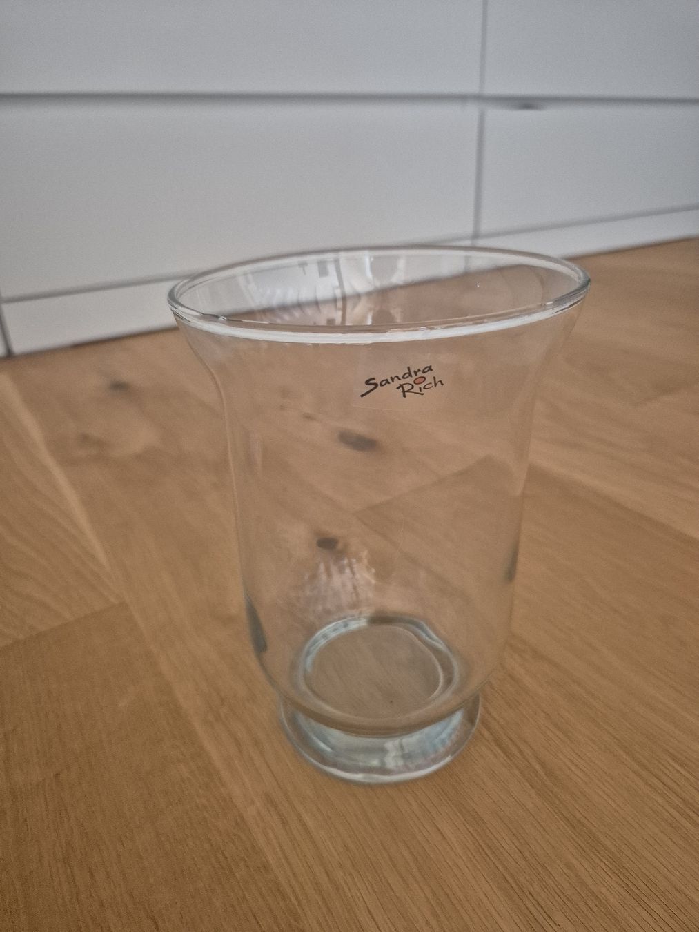 Vasen & Gefässe: Glasvase Sandra Rich klar Glas – Gebraucht aus Zuzgen von SaBee91 1