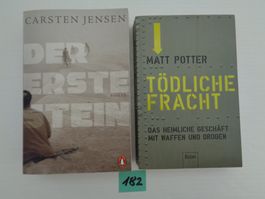 2 Bücher – Roman - Der erste Stein + Tödliche Fracht