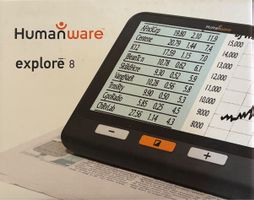 HumanWare explorē 8 - Elektronische Lupe- neuwertig