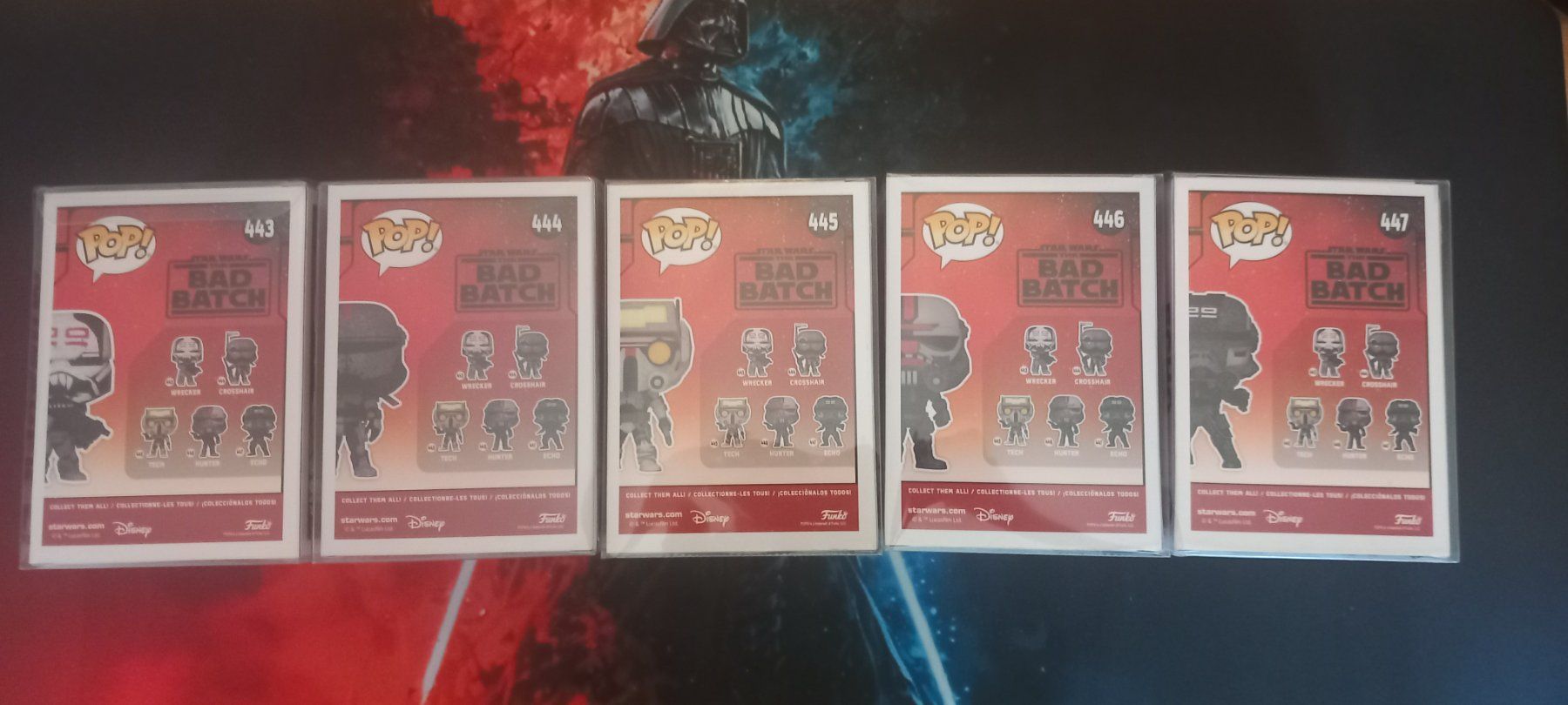 Star Wars Figuren: Funko Pop Star Wars Bad Batch Collection RARE – Gebraucht aus Yverdon-les-Bains von fla_z2k7 2