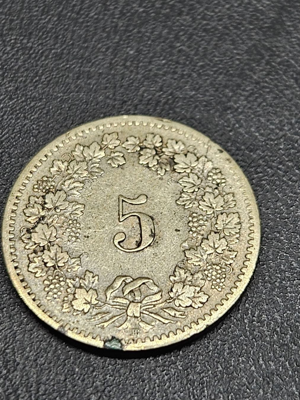 Tutti le monete: 5 Rappen 1850 – Usato da Pfäffikon ZH venduto da Melibol 1