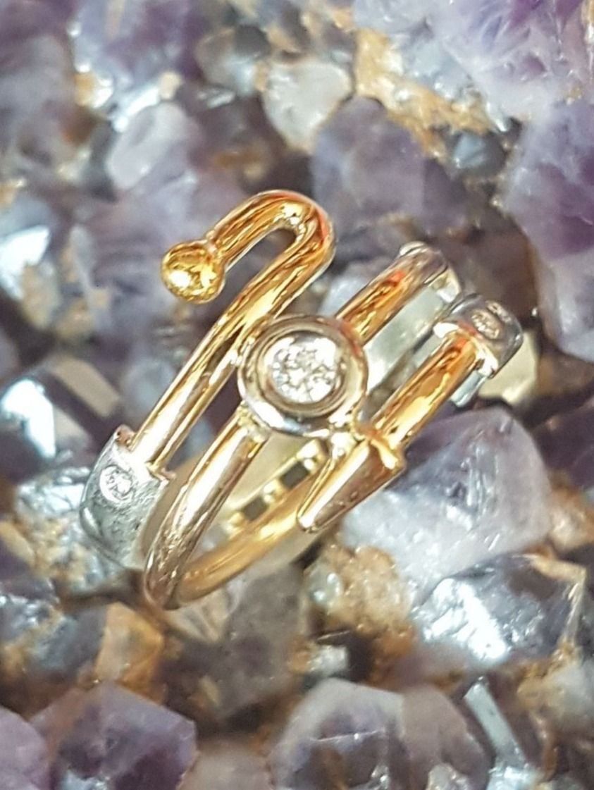 Bagues: Ausgefallener 18 Karat Goldring – Neuf (Voir description) à Unterägeri par Altgoldschmuck 8