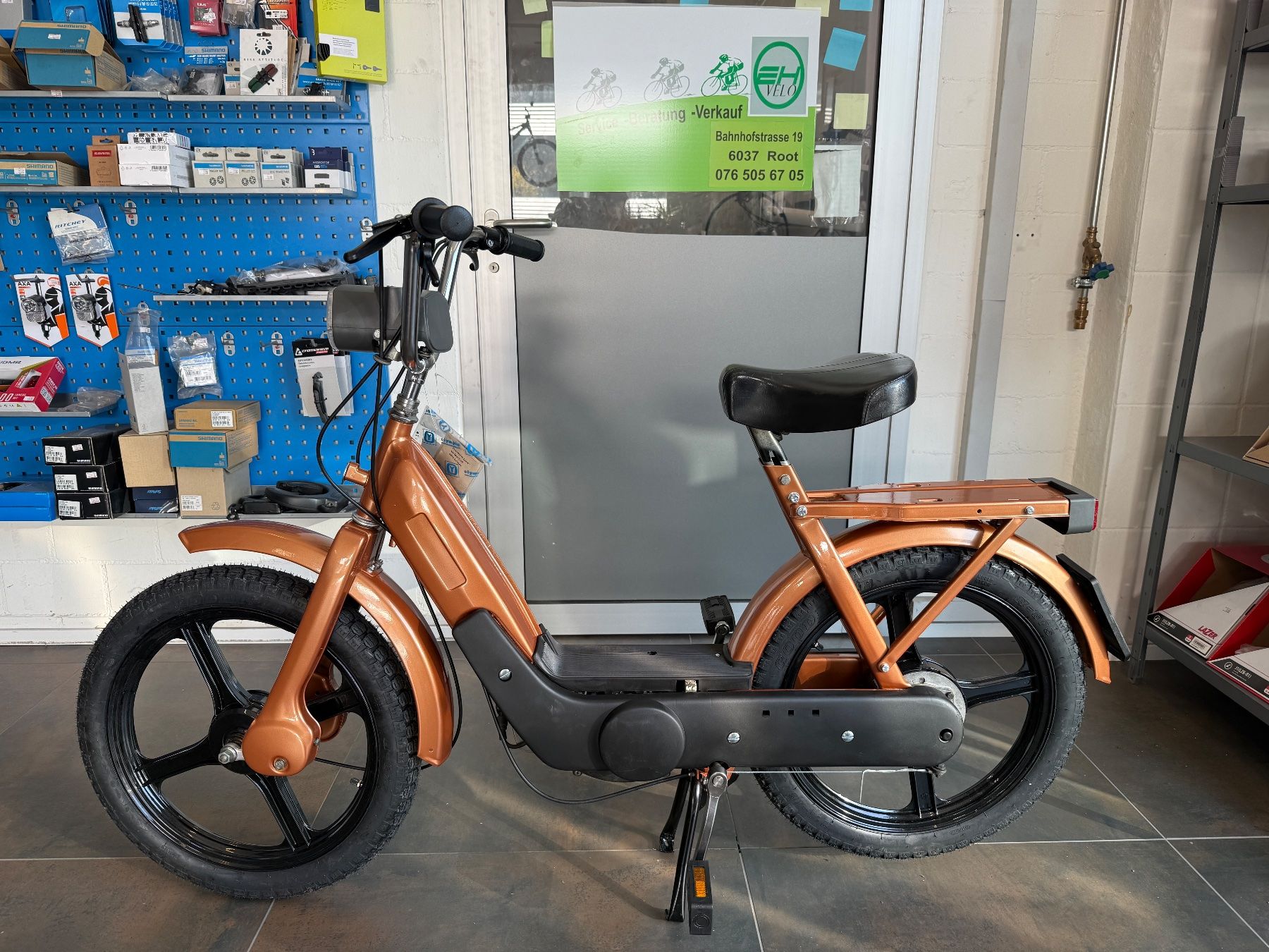 Piaggio Mofas: Piaggio Ciao Neuaufbau – Gebraucht aus Root von E.H.Velo 4