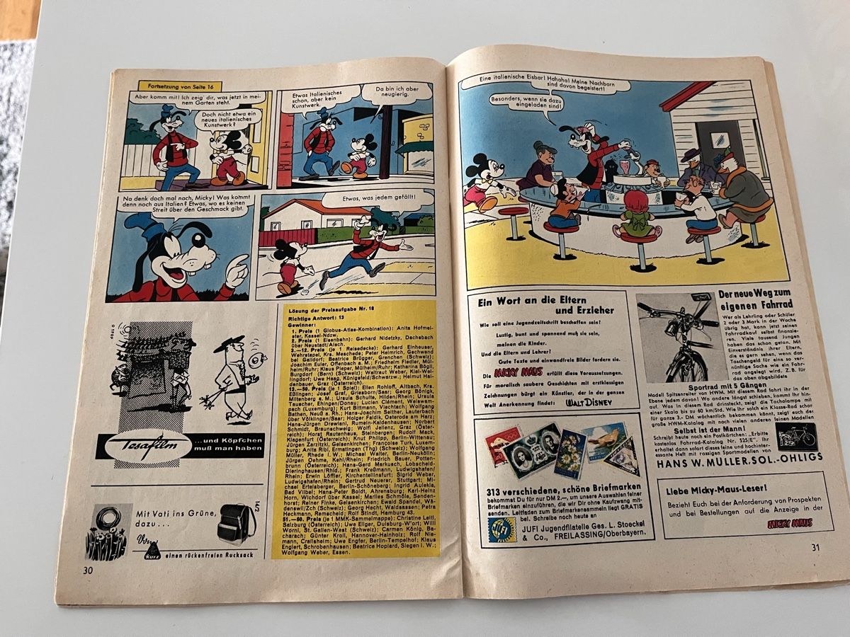 Fumetti: Micky Maus Comic 1961 Heft 24 – Usato da Recherswil venduto da Solheure66 4