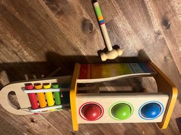 Holzspielzeug und Kugelbahn Holz HABA