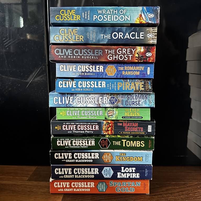Libri: Clive Cussler  full Sam & Remi Fargo Adventures Collection – Usato da Glattpark(Opfikon) venduto da uli_v96q
