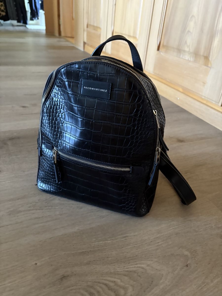 Zaini: Paco Martinez Rucksack in Kroko-Optik – Usato da Linden venduto da martina_iwana 1
