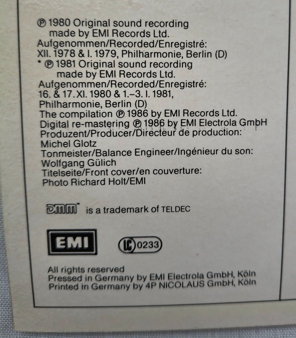 Dischi in vinile: Klassik - LP "MÉDITATION" – Nuovo (secondo la descrizione) da Binningen venduto da mar_2jlr 5