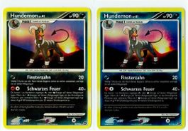 Hundemon Rare & Reverse Holo 18