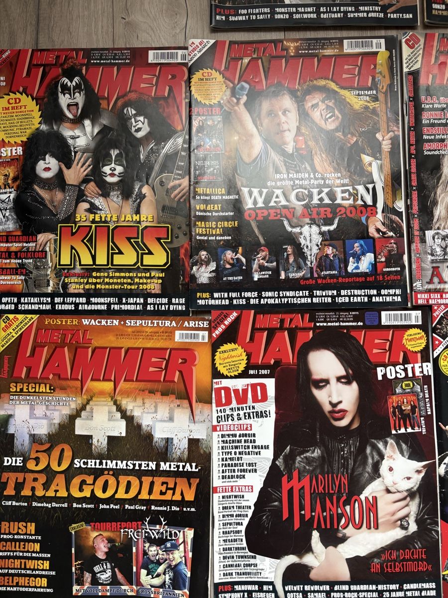 Zeitschriften & Magazine: METAL HAMMER sammlung – Gebraucht aus Herzogenbuchsee von warrior77 2