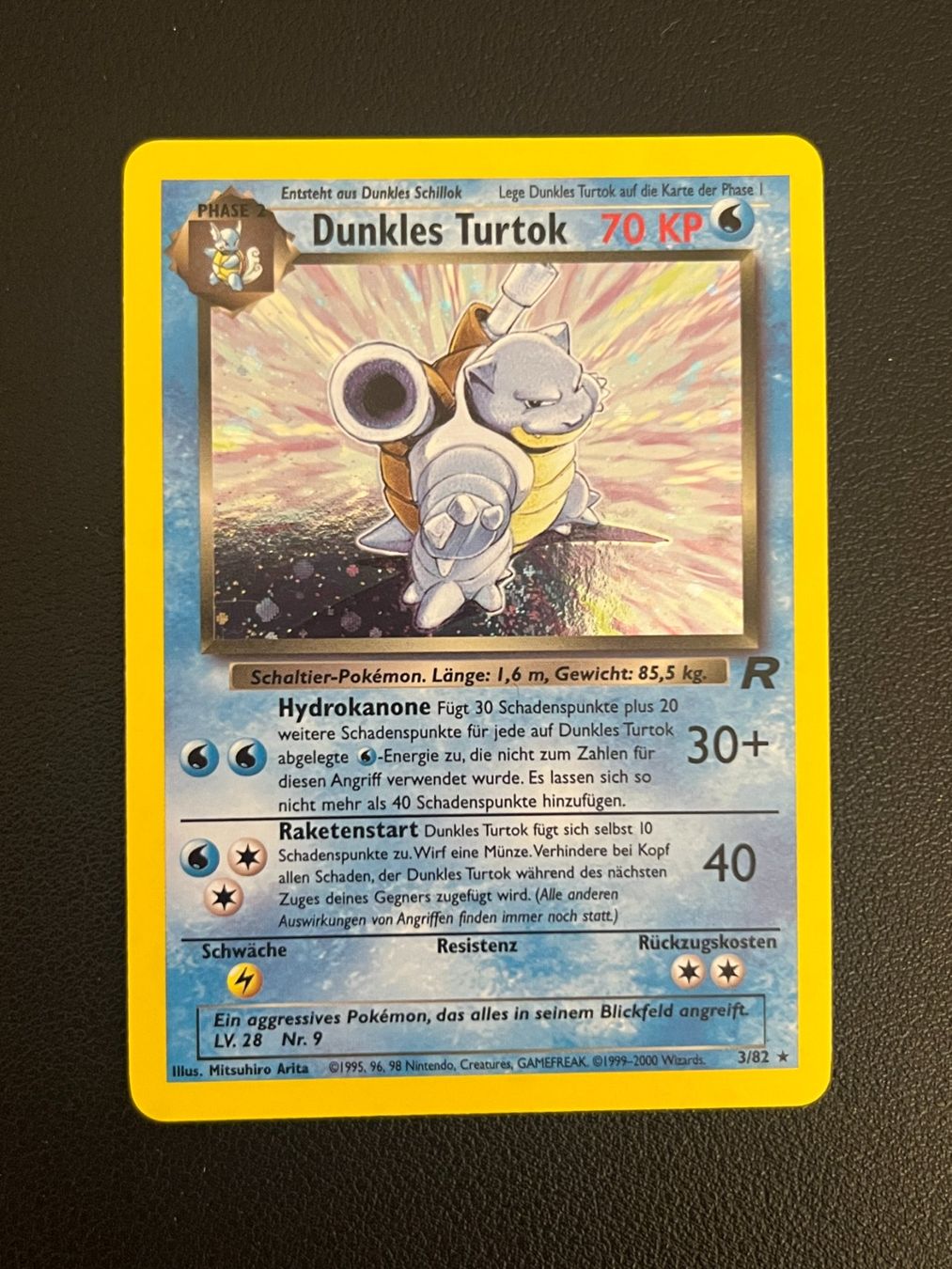 Pokémon Cartes à collectionner: Pokemon Dunkles Turtok Holo – D'occasion à Zollikerberg par Guido175