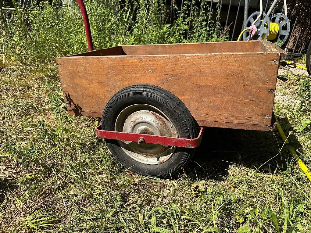Anhänger: Veloanhänger aus Holz – Gebraucht aus Basel von vogel4051 2