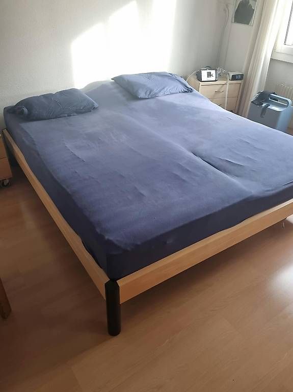 Betten: Doppelbett – Gebraucht aus Safenwil von Lokrad 4