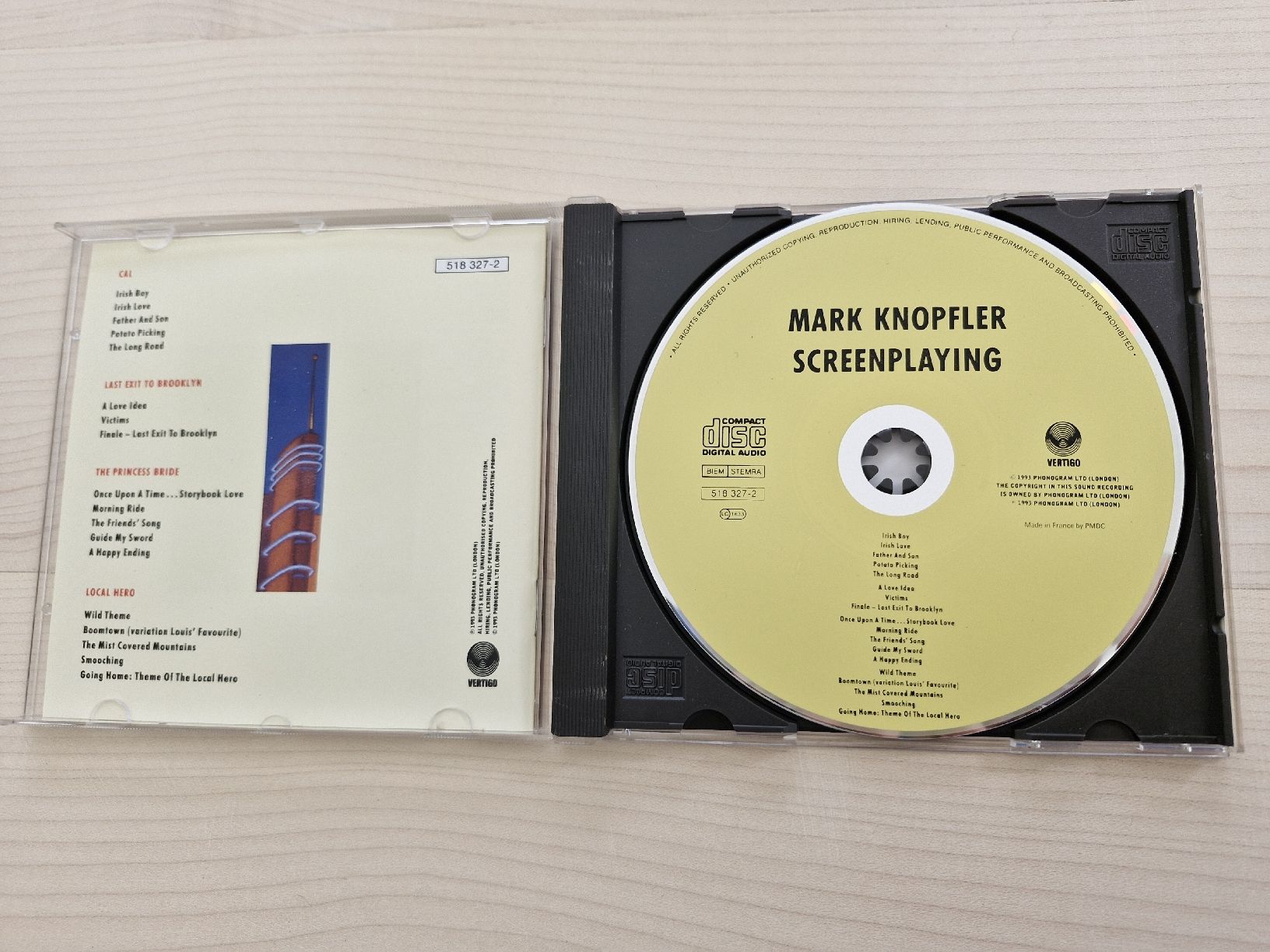 CD: CD Mark Knopfler Screenplaying wie neu – Usato da Frauenfeld venduto da Kasico 2
