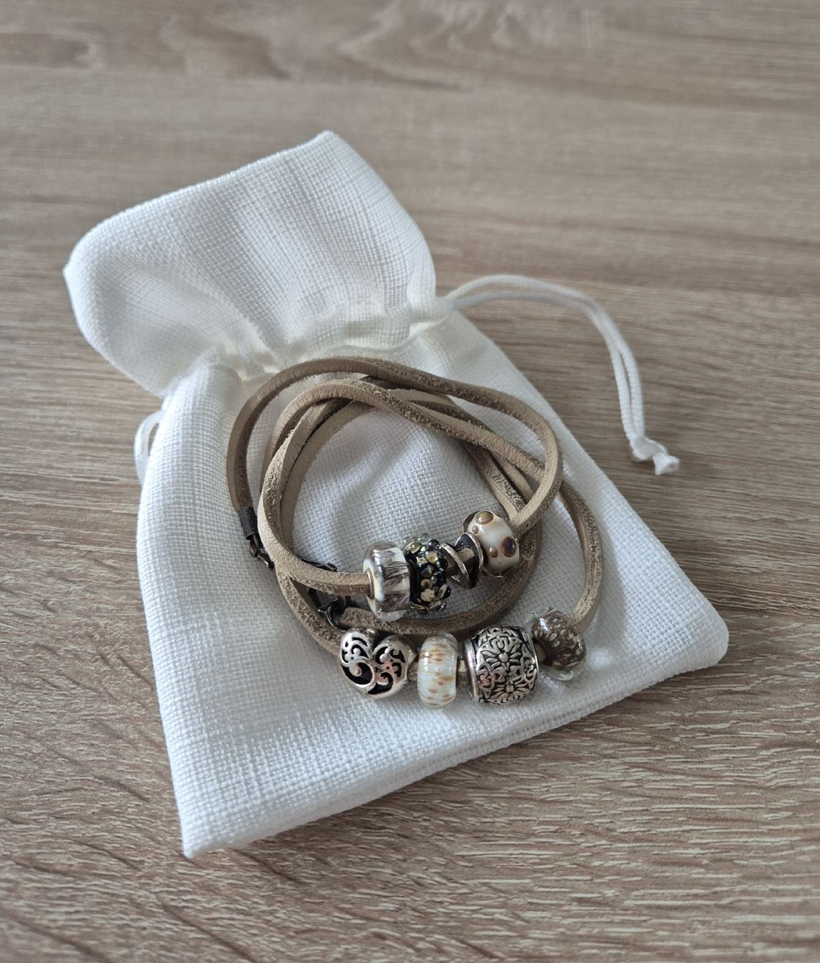 Bracciali & Braccialetti: *Trollbeads the original* Lederarmband  – Usato da Ellighausen venduto da Luna_dk 8