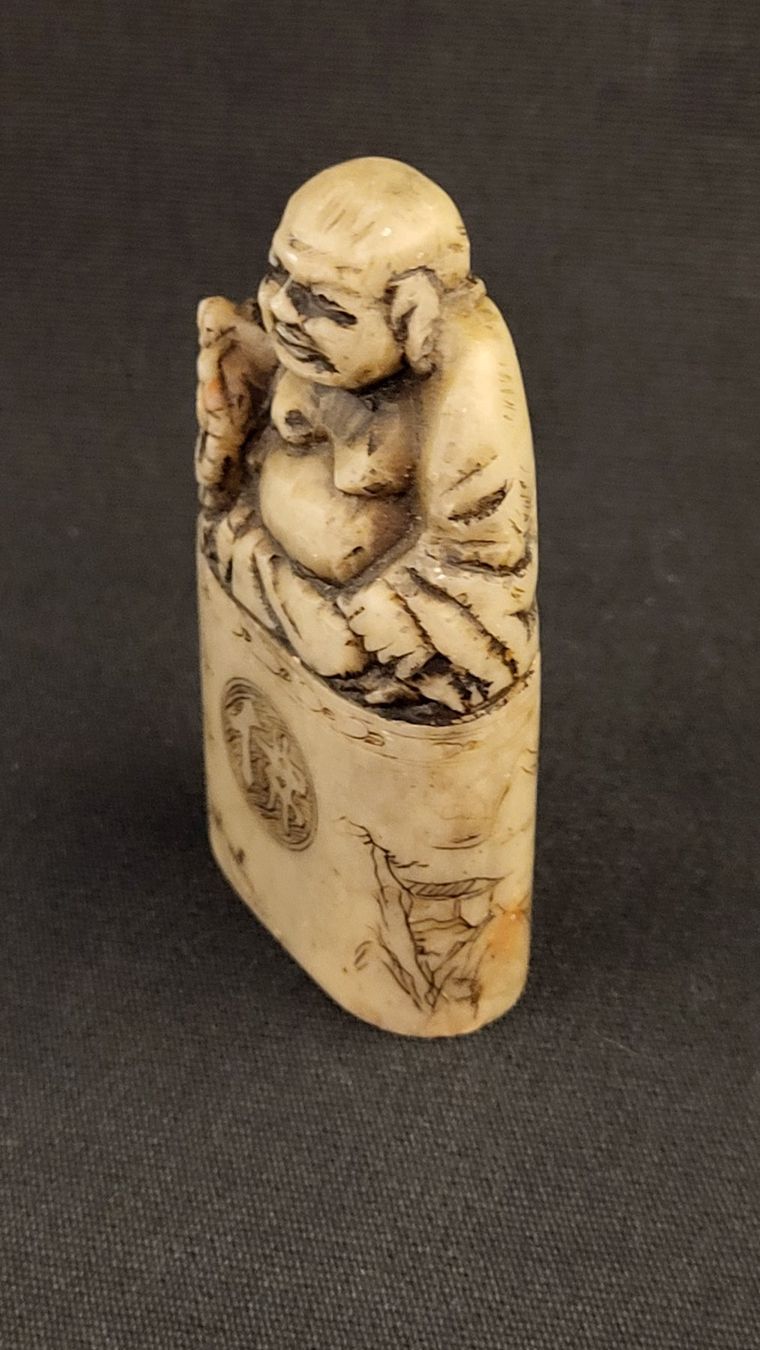 Statuette: Stein-Stempel BUDDHA – Usato da Basel venduto da spinne02 4