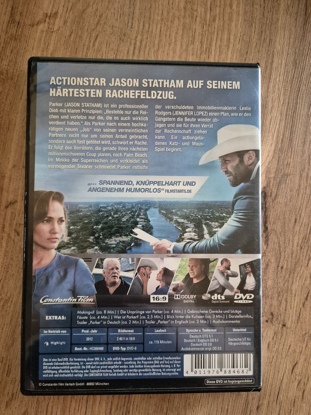 Tutti i DVDs: Parker DVD – Nuovo (secondo la descrizione) da Berneck venduto da jst_nk6y 1