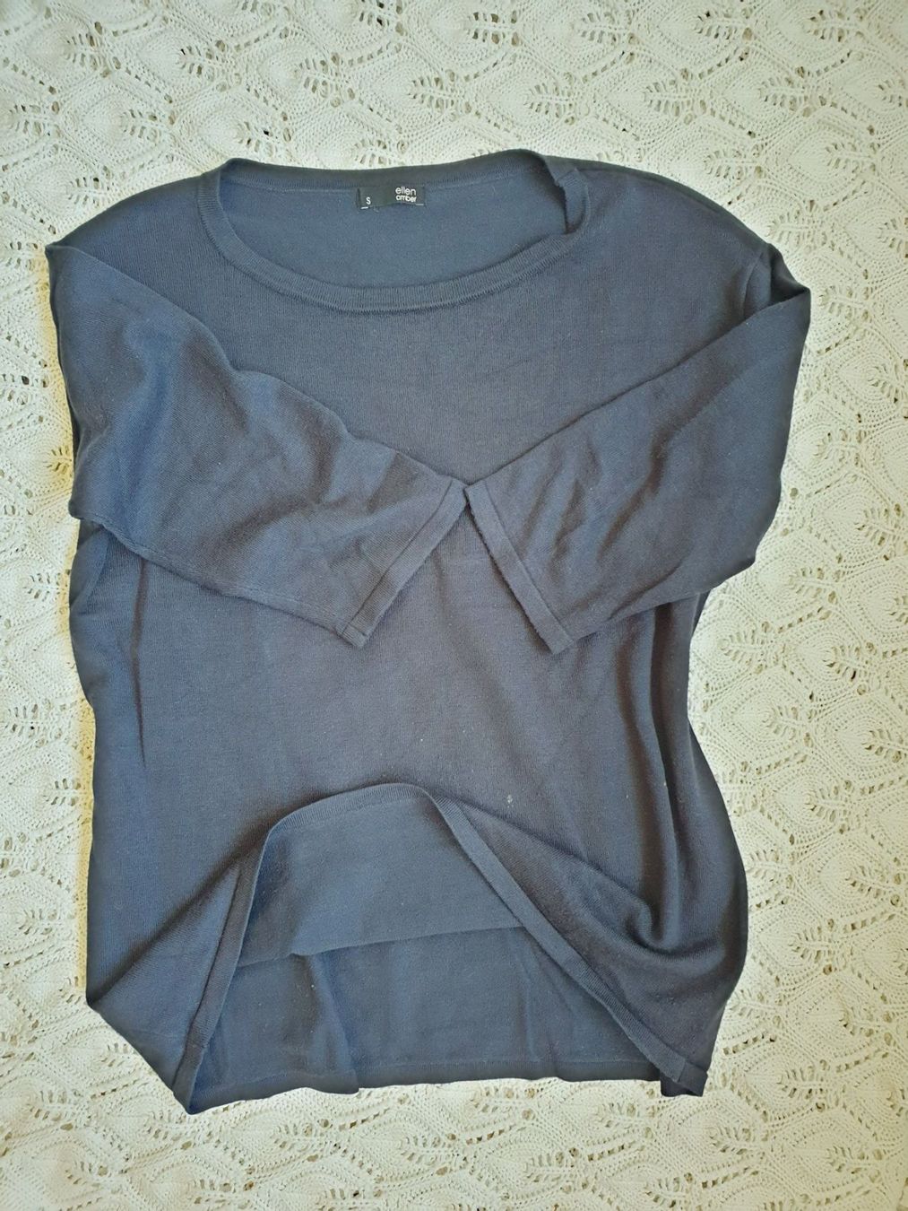 Maglioni & Felpe: PULLOVER PULLI S DUNKELBLAU LÄSSIG SHIRT TOP TUNIKA HOSE – Usato da Elsau venduto da the-colorful-side 6