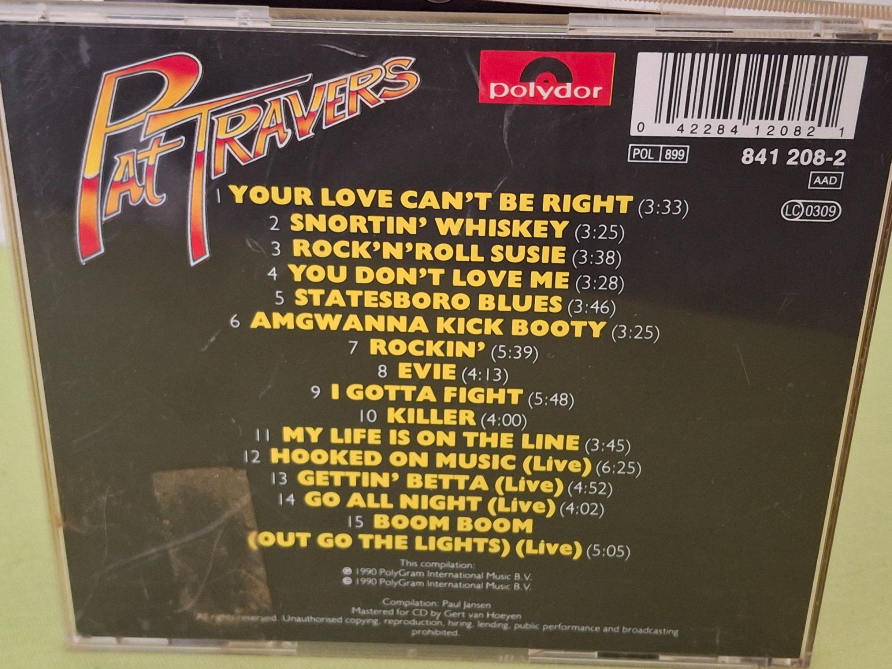 CDs: CD Pat Travers - An Anthology Vol. 1 – D'occasion à Aarberg par Jackup1 1