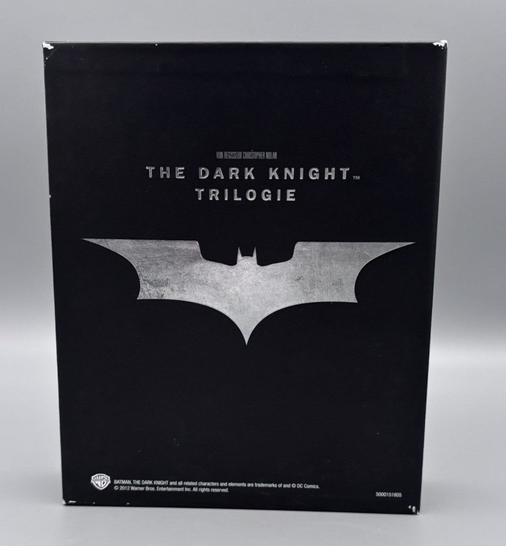 Tous les DVDs: Batman The Dark Knight Trilogie Blu-ray 5 Discs Boxset+Buch – D'occasion à Brunnen par mel_79gf