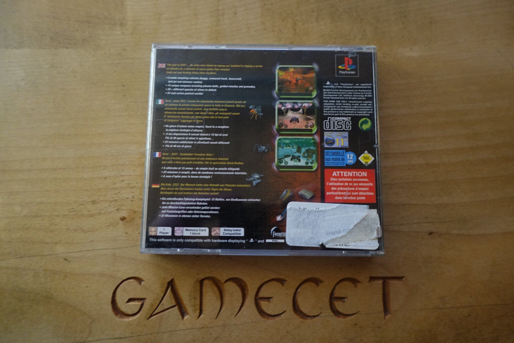 Sony Spiele: Infestation – Gebraucht aus Steinach von Gamecet 2