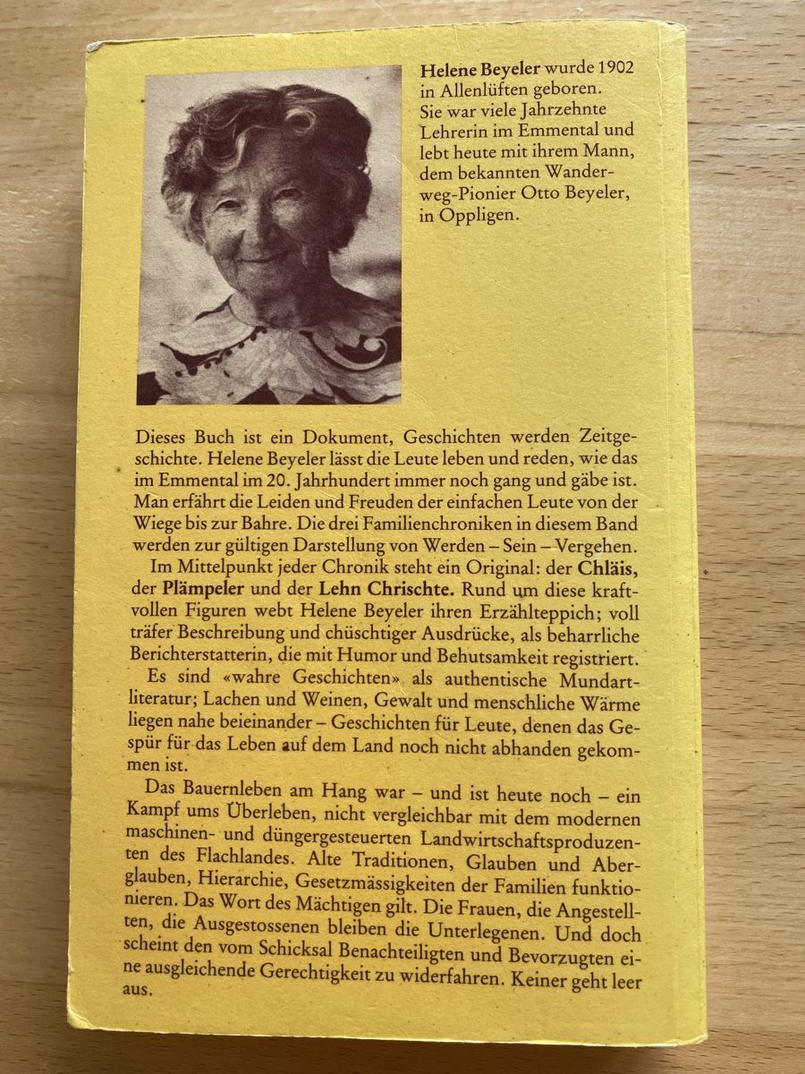 Bücher: Apartigi Lüt - Helene Beyeler  – Gebraucht aus Schwarzenburg von Michellu 1