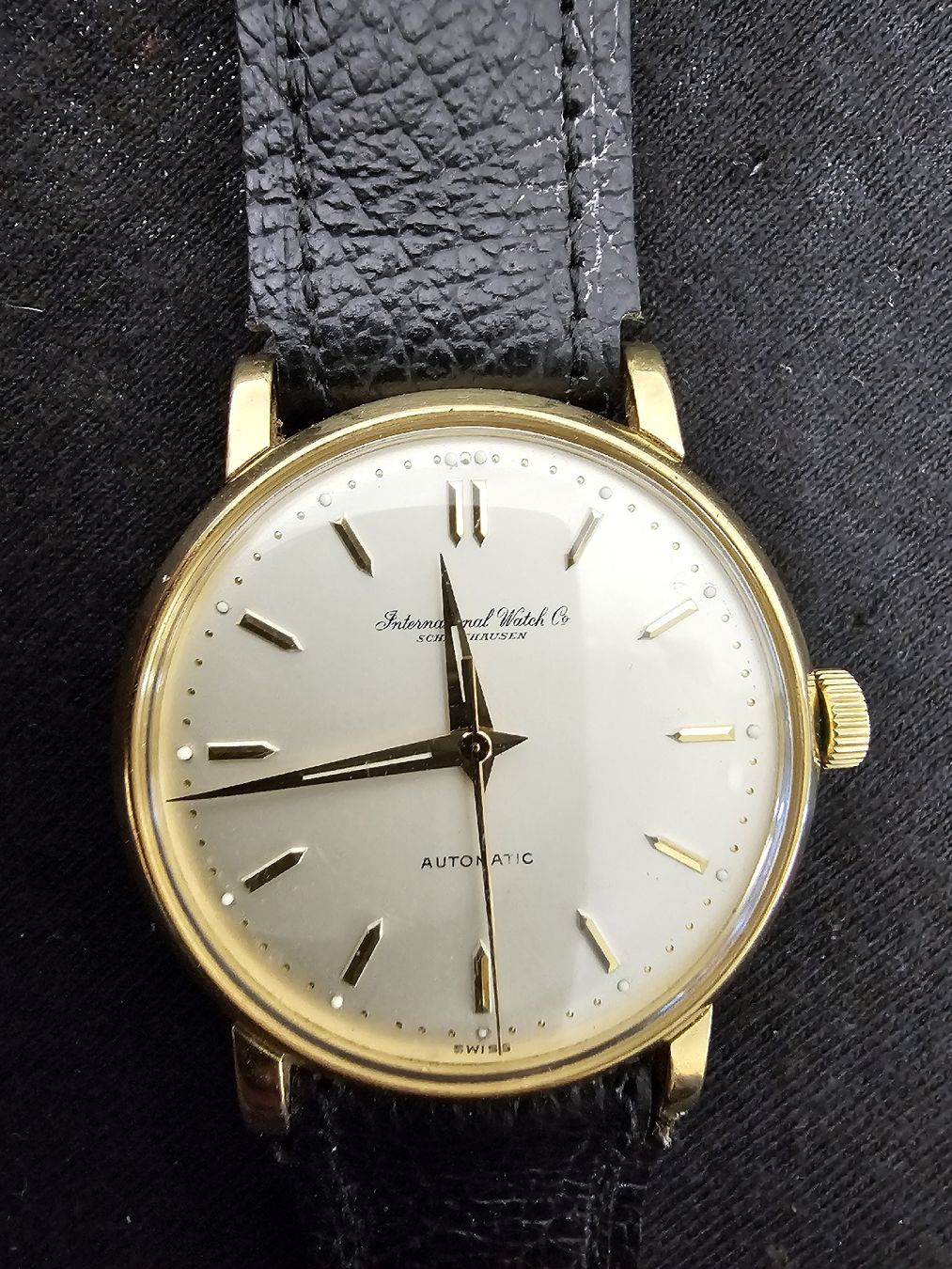 IWC Orologi: IWC Armbanduhr 18 Karat Gold – Usato da Wolfertswil venduto da Antiko
