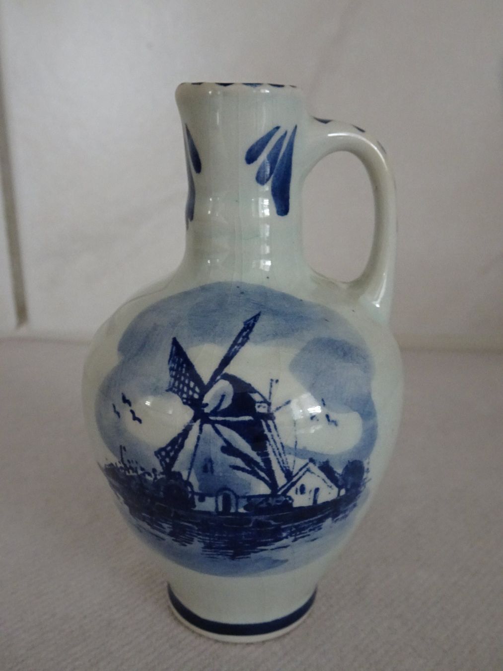 Vasi & Recipienti: Kleine Blaue Delfter Blumenvase – Usato da Winkel venduto da rsuzh