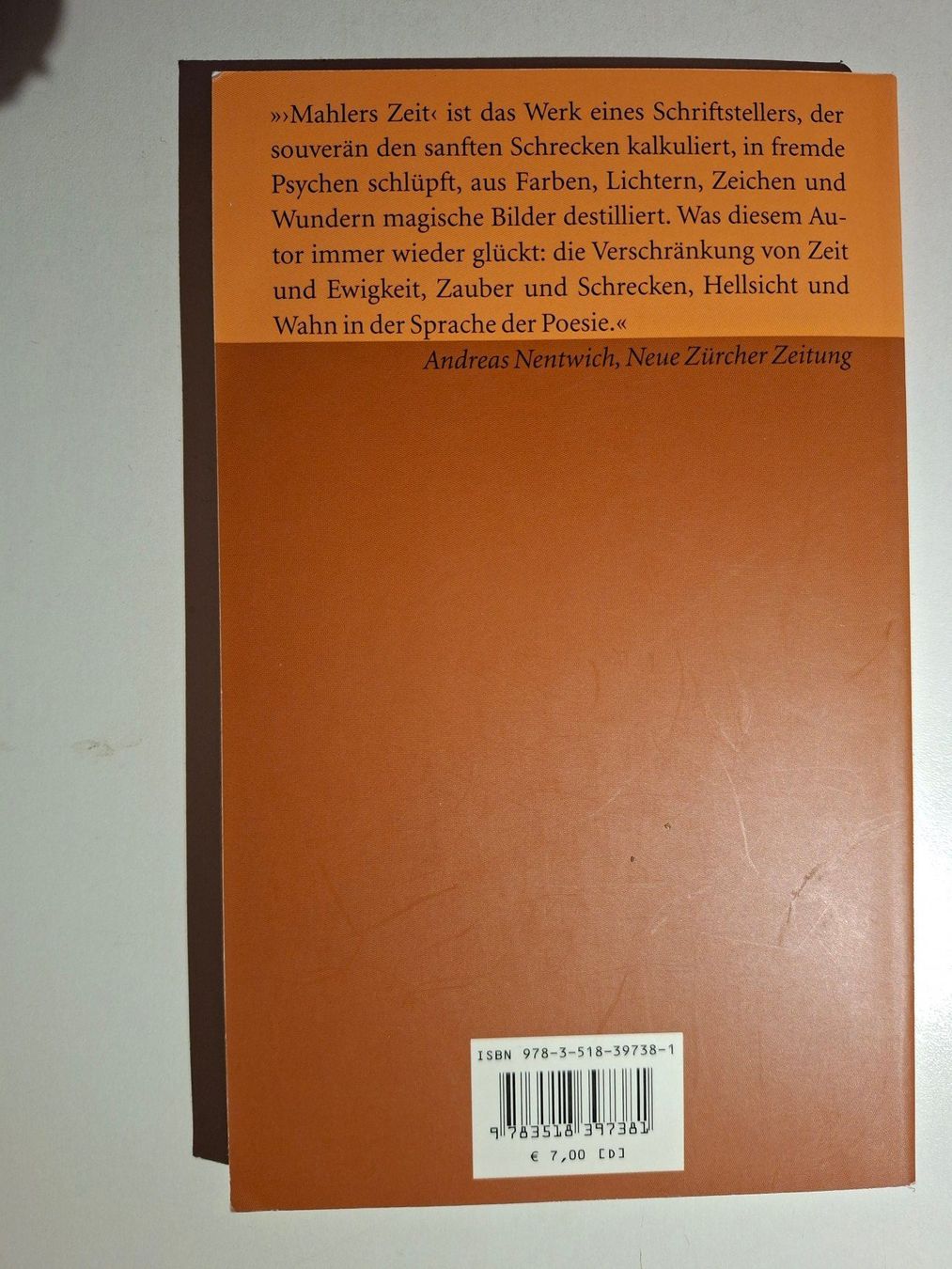 Libri: Daniel Kehlmann: Mahlers Zeit – Usato da Dietikon venduto da Buchantiqdietikon 1