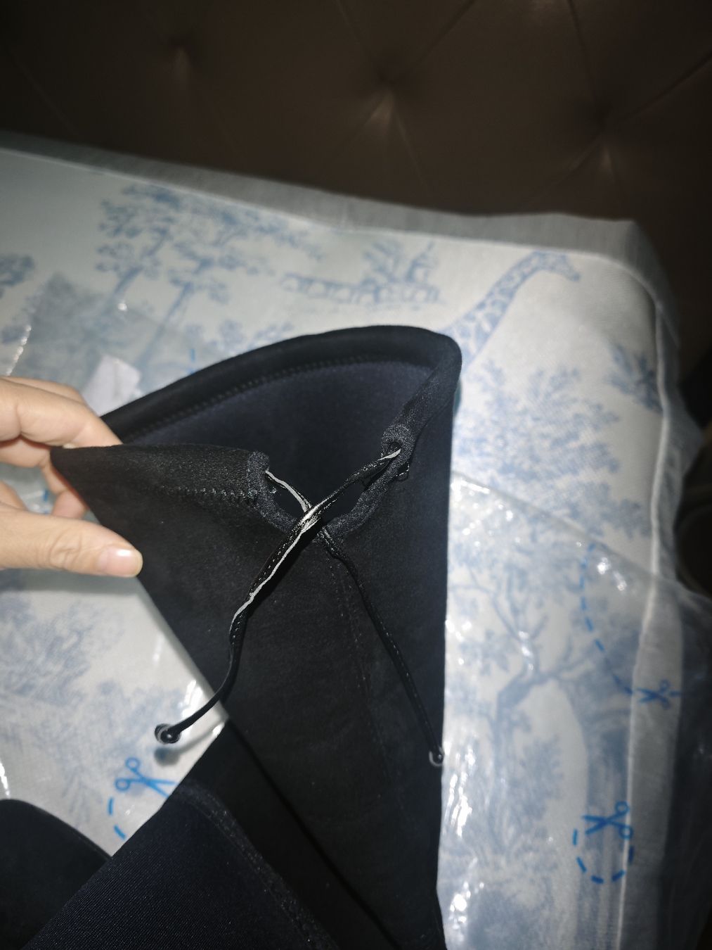 Buffalo Scarpe da donna: Buffalo Overknee Boots black textile material used condition – Usato da Zürich venduto da Sami526 3