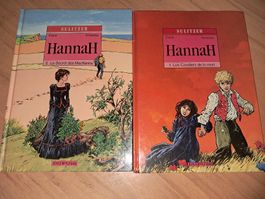 Lot de 2 bd Hannah vol 1 et 2