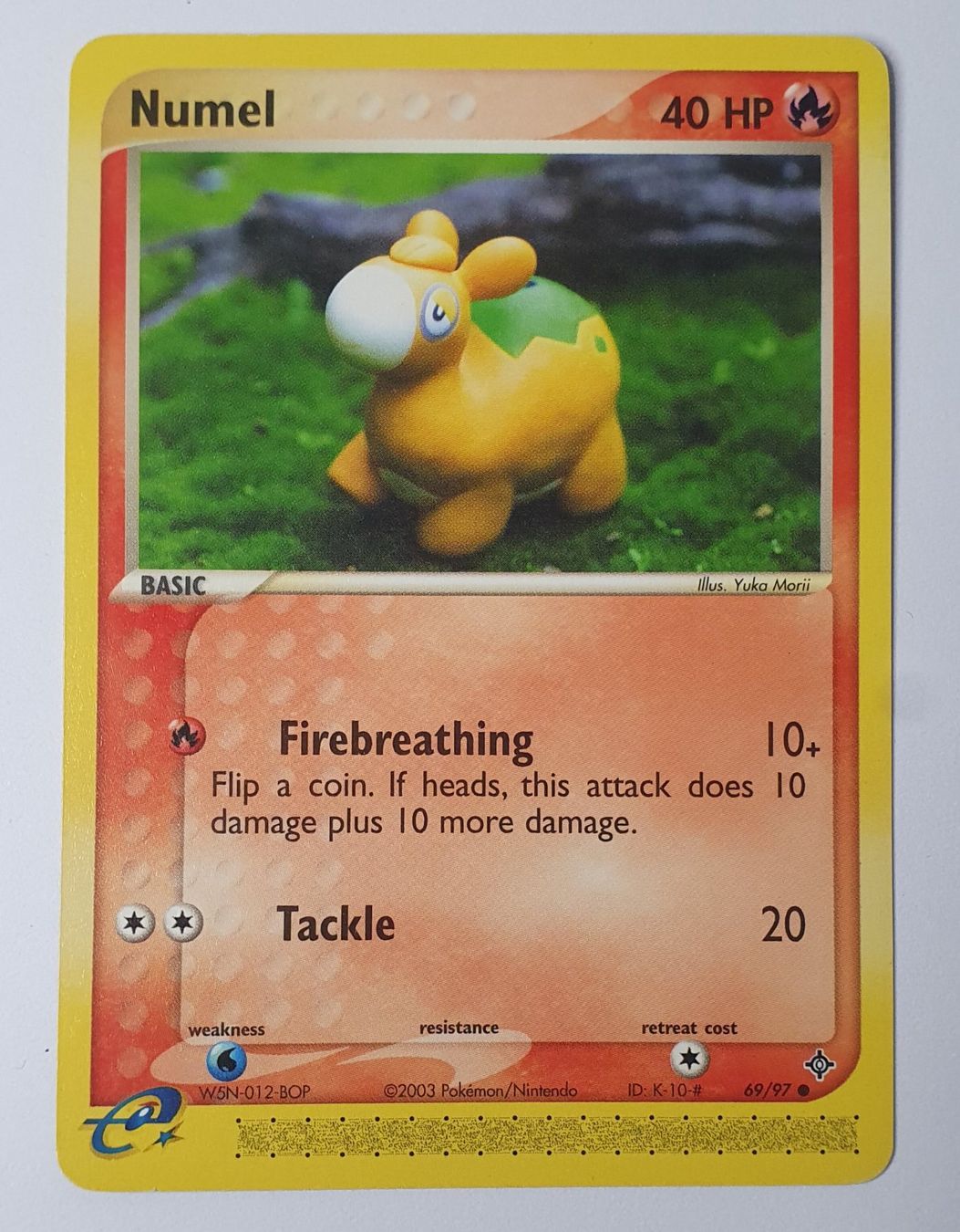 Pokémon Carte collezionabili: Numel - EX Dragon 69/97 - Pokémon Karte – Usato da Gross venduto da ArcanaGameshop