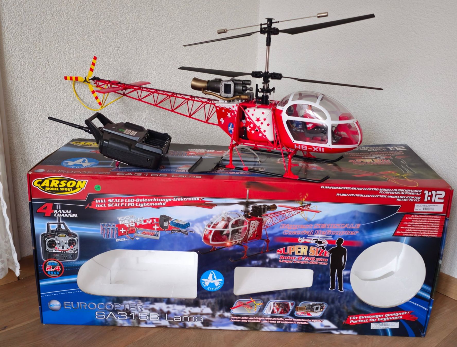Modellismo RC: Helikopter koaxial Typ Lama – Usato da Walenstadt venduto da pedroju-1
