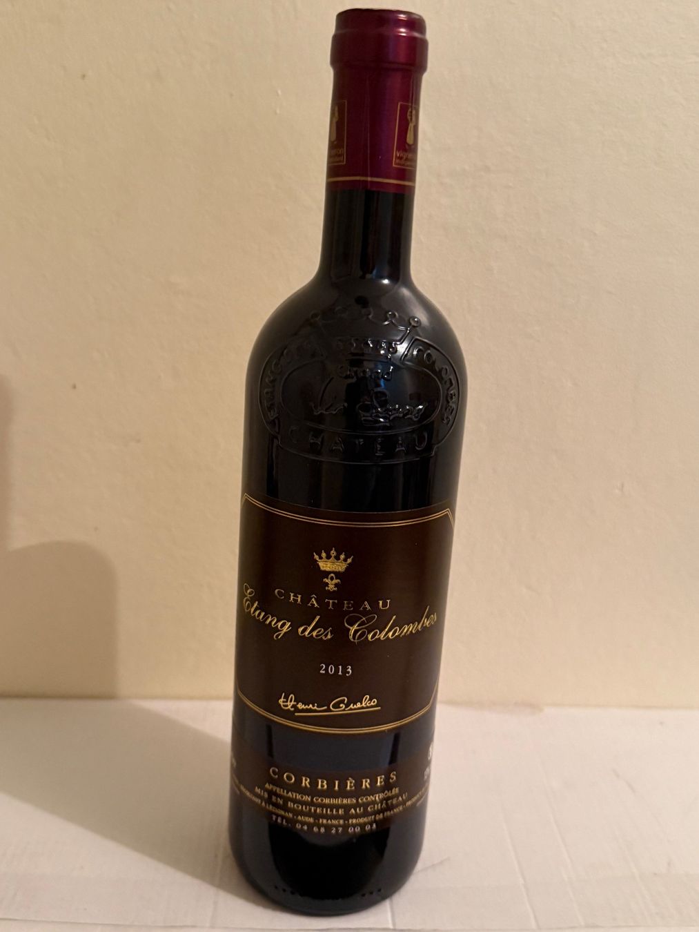 Vino: CORBIÈRES Château Étang des Colombes 2013 – Nuovo (secondo la descrizione) da Roche VD venduto da luc_jwm5