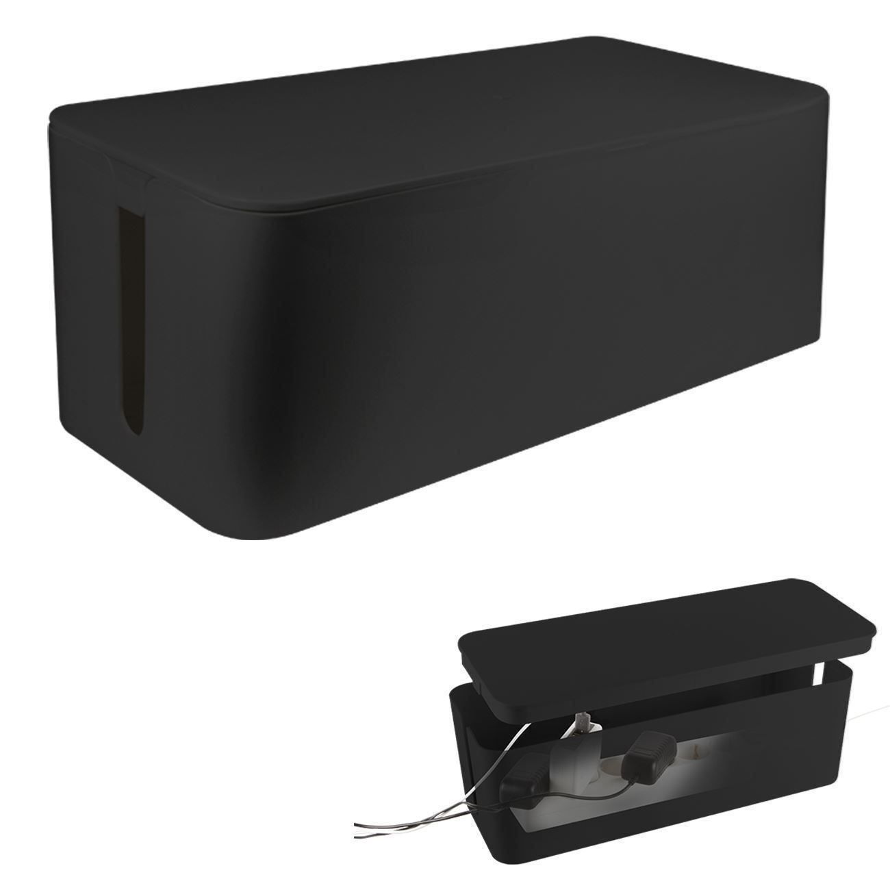 Sonstiges für Haushalt & Wohnen: Kabelbox big size, schwarz – Neu und originalverpackt aus St. Gallen von cointec 3