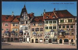 AK Stein am Rhein, Bemalte Häuser