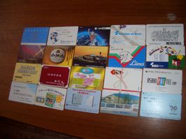 Telefonkarten Sammlung 20 Stück Motive Japan gebraucht