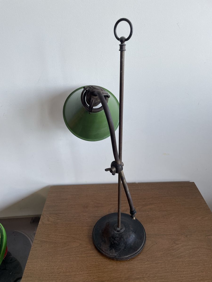 Lampade: Lampe Ancienne Industrie Horlogère – Usato da Vallamand venduto da Bricbracbroc82 3