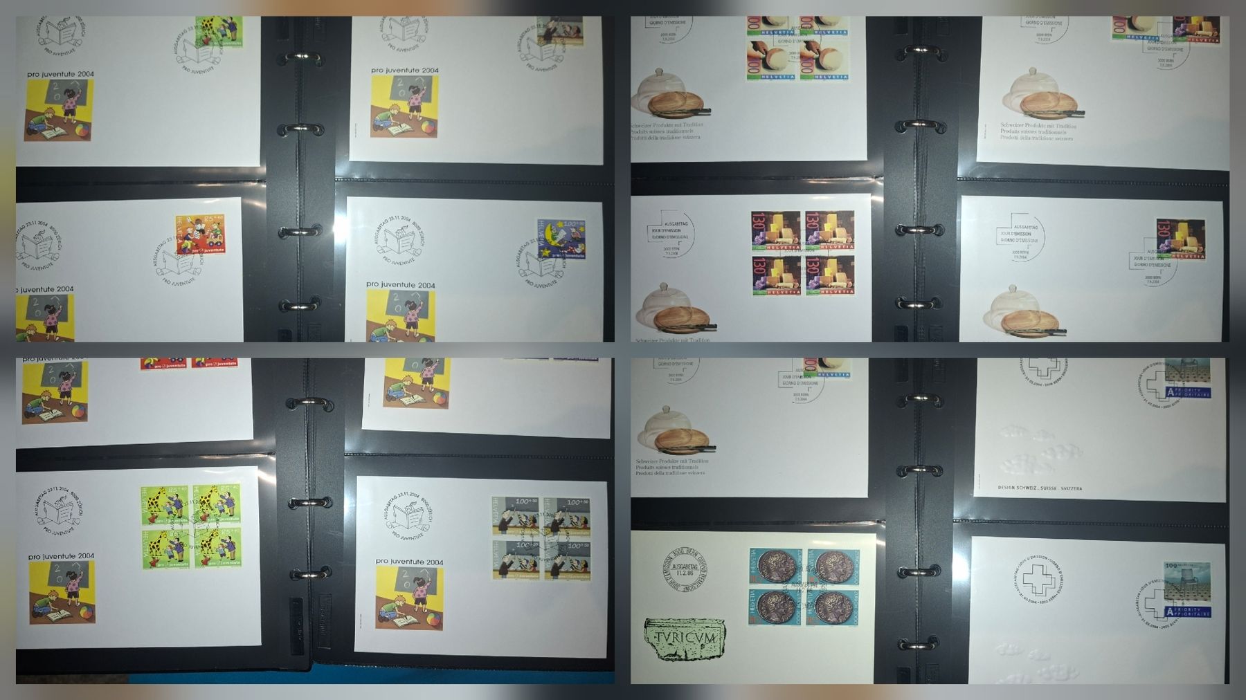 Alle Briefmarken: Diversr FDC / 4er Blocks / gute erhaltung – Gebraucht aus Balgach von SIMEON27 2