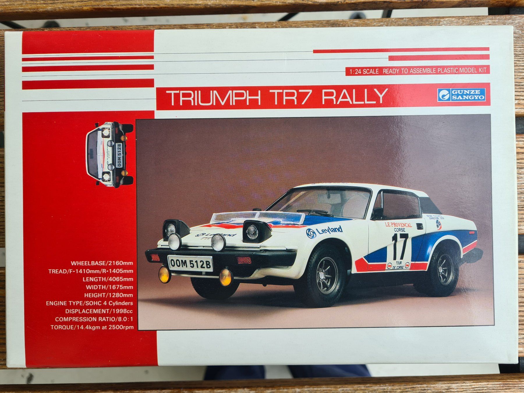 Triumph Modellini d'auto: GUNZE-SANGYO TRIUMPH TR7 – Usato da Basel venduto da Solarbebop