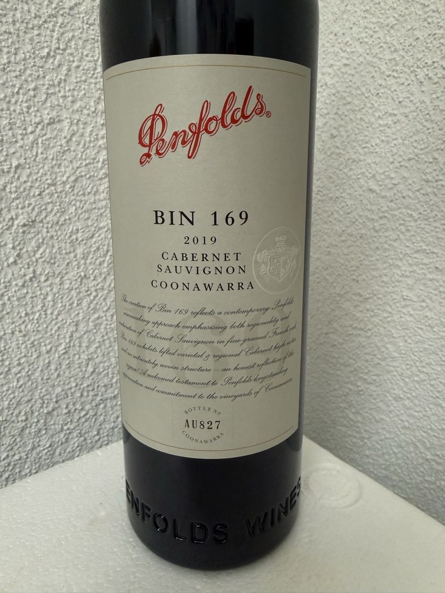 Wein: Rotwein Penfolds Bin 169 Cabernet Sauvignon 2019 – Neu (gemäss Beschreibung) aus Goldach von Messerguru 1