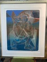 Hans Erni Lithographie 100/150 - handsigniert, gerahmt Top!