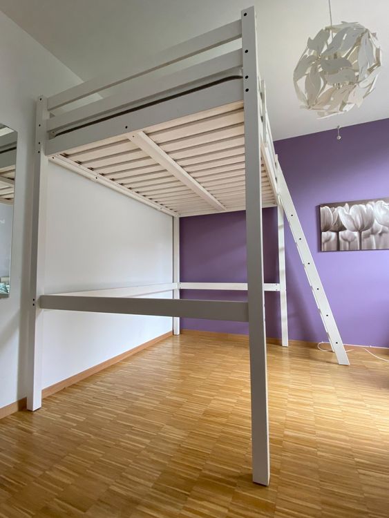 Structure lit mezzanine blanc, 140x200 cm (Ikea STORÅ) Kaufen auf Ricardo