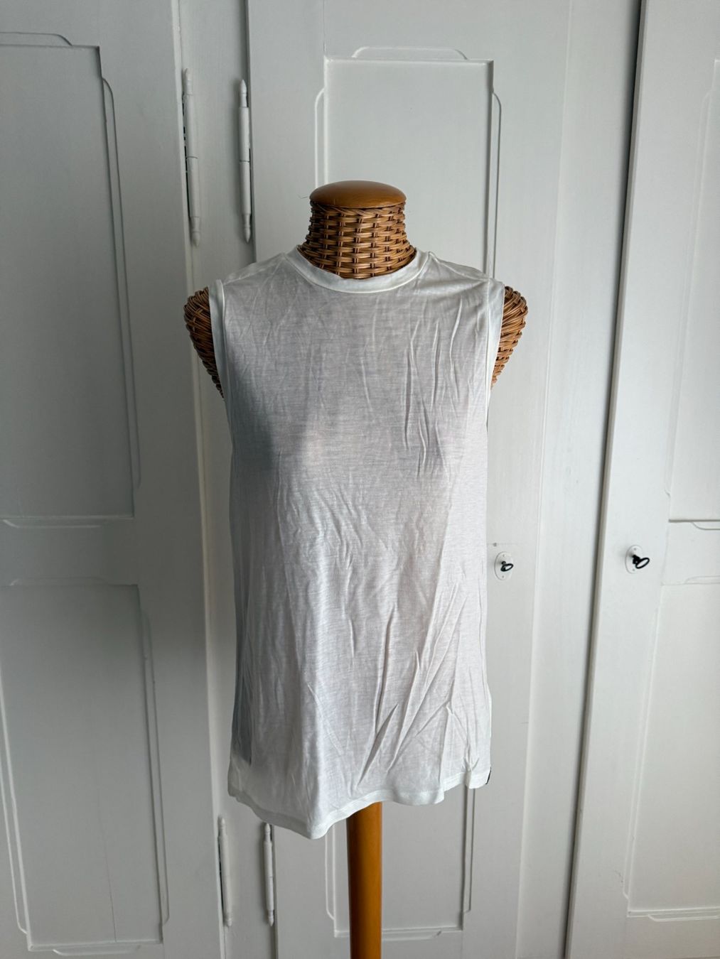 Maison Scotch Top: SCOTCH & SODA - Longtop weiss S – Usato da Zürich venduto da Diazaio