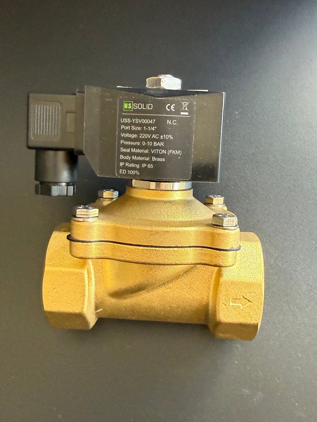 Componenti elettronici: Magnet Schaltventil 1-1/4" IP65 230V 100%ED – Nuovo (secondo la descrizione) da Illnau venduto da rs-werkstatt 1