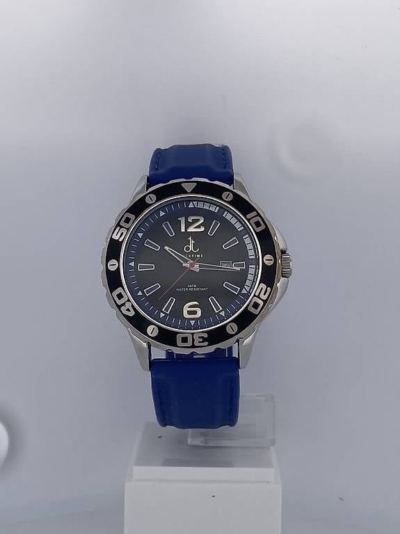Orologi: Dicktime Herrenuhr Quarz Blau – Usato da Wettingen venduto da Elegance_Uhren