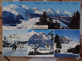WILDHAUS - Suisse - Hiver sesselbahn und skilifte - Rare!