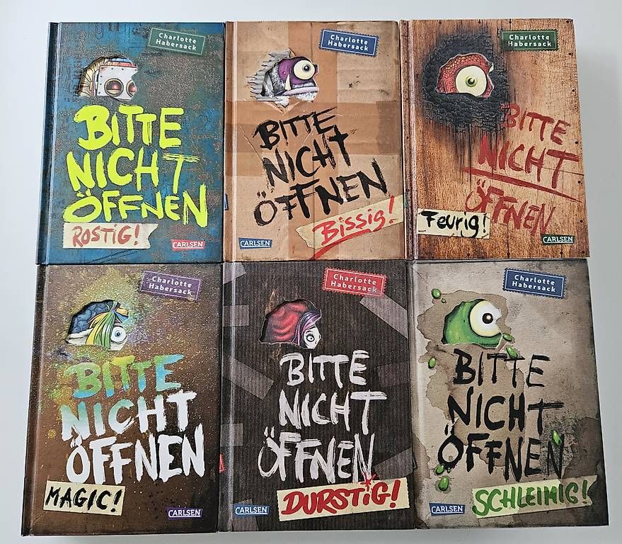 Libri: Buchreihe "Bitte nicht öffnen" 1-6 – Usato da Lyss venduto da perrine1999