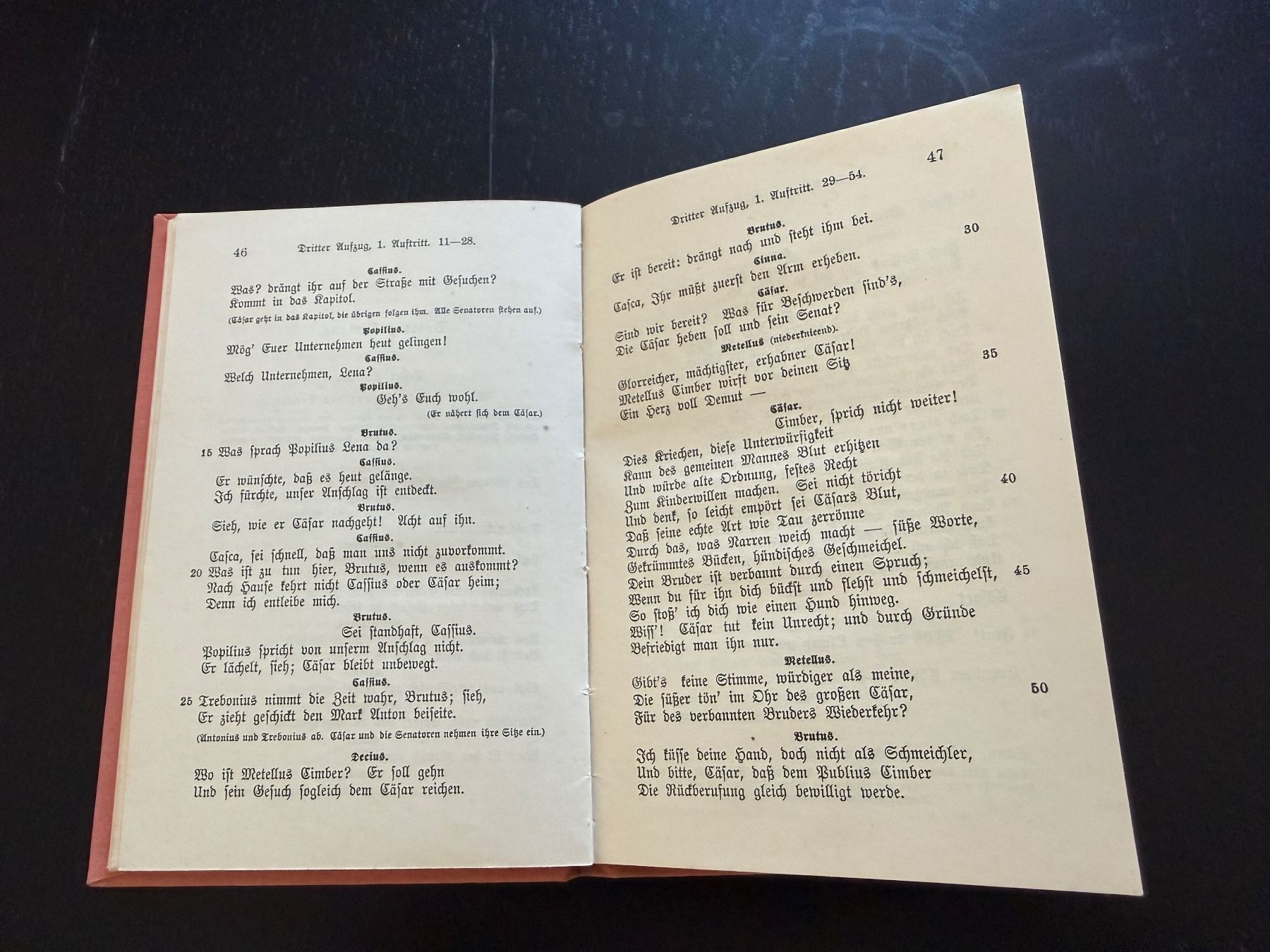 Bücher: Julius Cäsar von Shakespeare, Ausgabe 1913, Sammlung – Gebraucht aus Erstfeld von Uhu1980 5