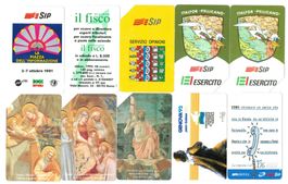 10 Telefonkarten Italien